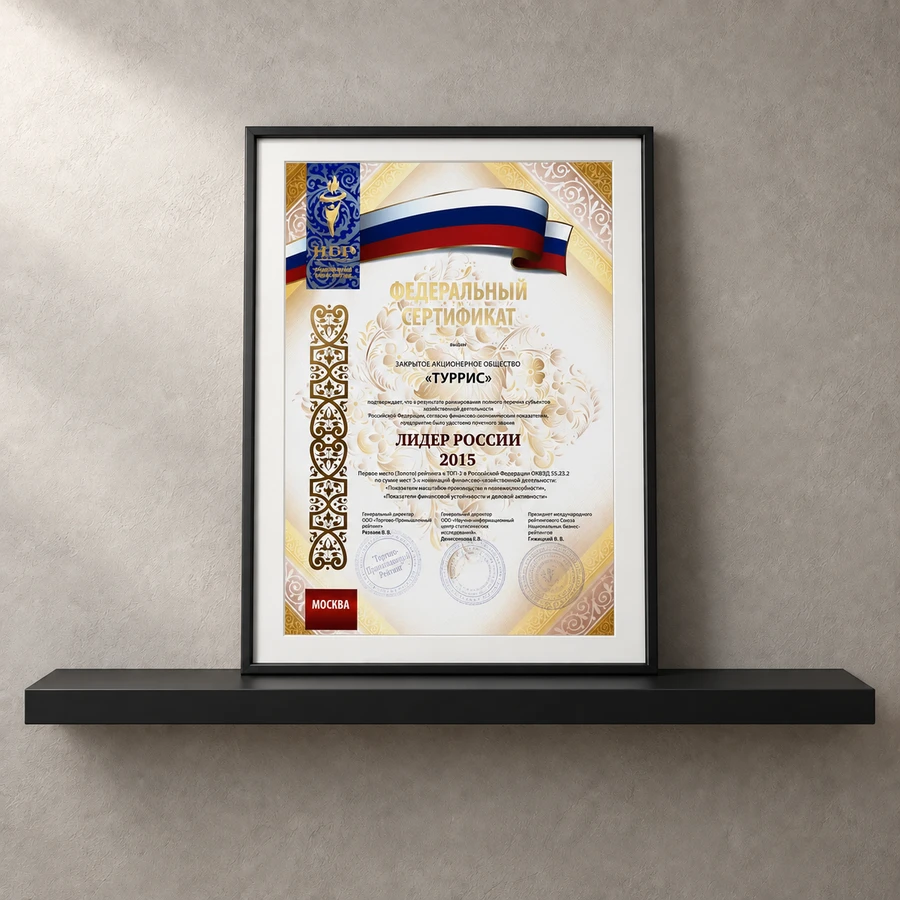 Leader of Russia — First Place (Gold) in the Top 3