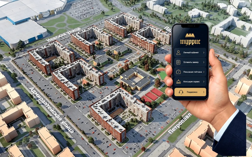 Mobile app for residents