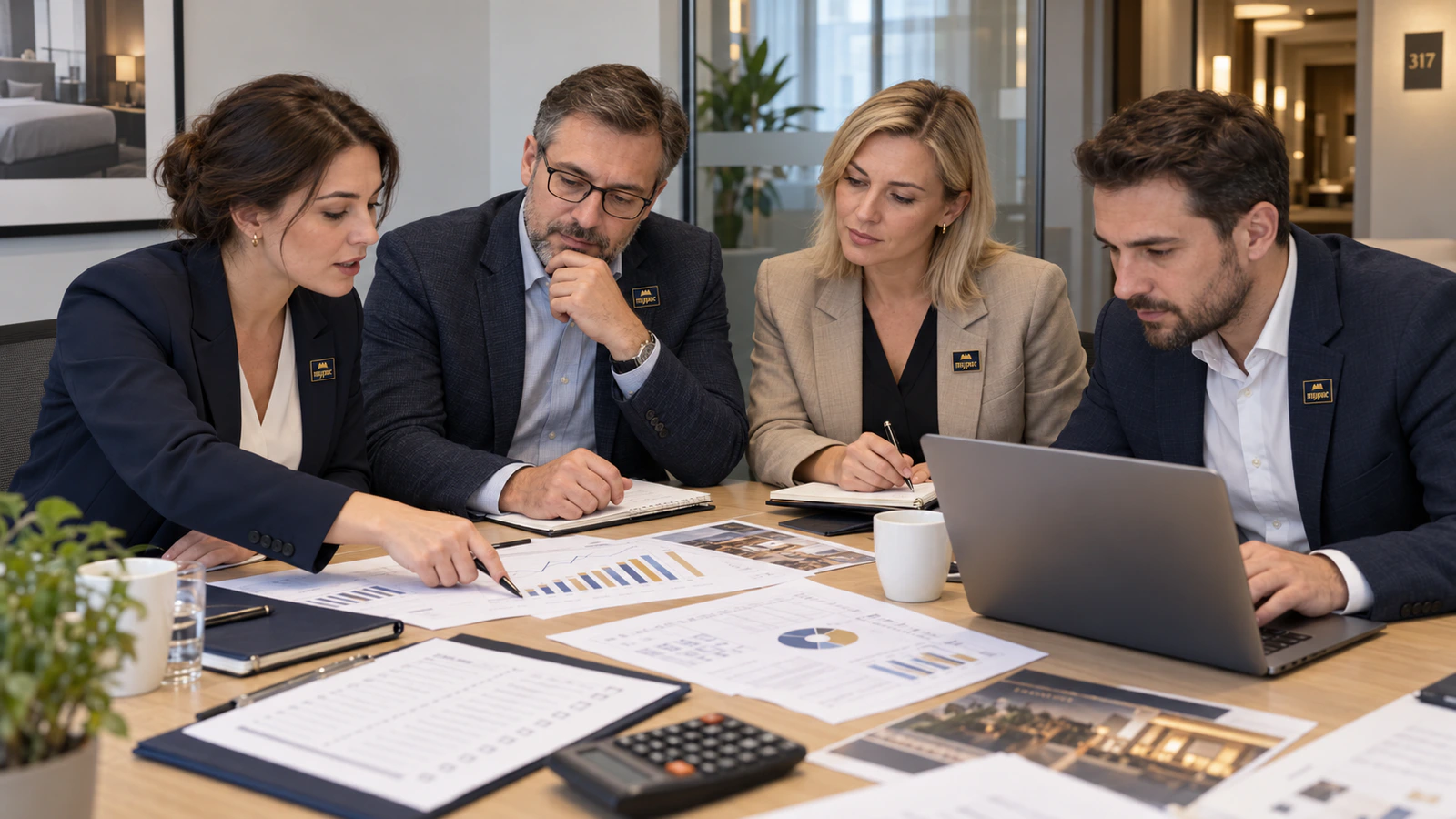 Operational consulting for an operating hotel